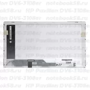 Матрица для ноутбука HP Pavilion DV6-3108er (1366x768 HD) TN, 40pin, Глянцевая