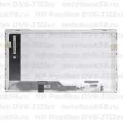 Матрица для ноутбука HP Pavilion DV6-3122er (1366x768 HD) TN, 40pin, Глянцевая