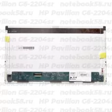 Матрица для ноутбука HP Pavilion G6-2204sr (1366x768 HD) TN, 40pin, Матовая