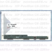 Матрица для ноутбука HP Pavilion G6-2281sr (1366x768 HD) TN, 40pin, Матовая