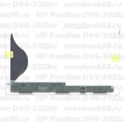 Матрица для ноутбука HP Pavilion DV6-3022sr (1366x768 HD) TN, 40pin, Матовая