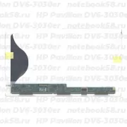 Матрица для ноутбука HP Pavilion DV6-3030er (1366x768 HD) TN, 40pin, Матовая