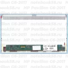 Матрица для ноутбука HP Pavilion G6-2011 (1366x768 HD) TN, 40pin, Матовая