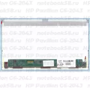 Матрица для ноутбука HP Pavilion G6-2043 (1366x768 HD) TN, 40pin, Матовая