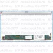 Матрица для ноутбука HP Pavilion G6-2177 (1366x768 HD) TN, 40pin, Матовая