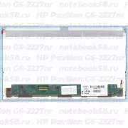 Матрица для ноутбука HP Pavilion G6-2227nr (1366x768 HD) TN, 40pin, Матовая