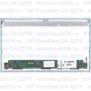 Матрица для ноутбука HP Pavilion G6-2270 (1366x768 HD) TN, 40pin, Матовая