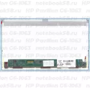 Матрица для ноутбука HP Pavilion G6-1063 (1366x768 HD) TN, 40pin, Матовая