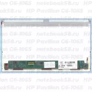 Матрица для ноутбука HP Pavilion G6-1065 (1366x768 HD) TN, 40pin, Матовая