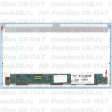 Матрица для ноутбука HP Pavilion G6-1147 (1366x768 HD) TN, 40pin, Матовая