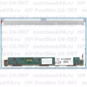 Матрица для ноутбука HP Pavilion G6-1167 (1366x768 HD) TN, 40pin, Матовая