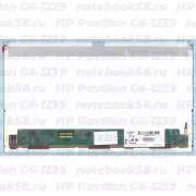 Матрица для ноутбука HP Pavilion G6-1239 (1366x768 HD) TN, 40pin, Матовая