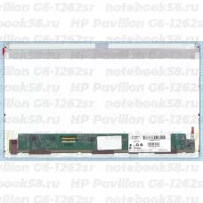 Матрица для ноутбука HP Pavilion G6-1262sr (1366x768 HD) TN, 40pin, Матовая