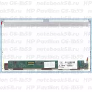 Матрица для ноутбука HP Pavilion G6-1b59 (1366x768 HD) TN, 40pin, Матовая