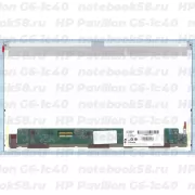 Матрица для ноутбука HP Pavilion G6-1c40 (1366x768 HD) TN, 40pin, Матовая