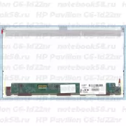 Матрица для ноутбука HP Pavilion G6-1d22nr (1366x768 HD) TN, 40pin, Матовая