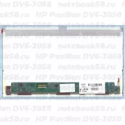 Матрица для ноутбука HP Pavilion DV6-3058 (1366x768 HD) TN, 40pin, Матовая