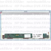 Матрица для ноутбука HP Pavilion DV6-3332er (1366x768 HD) TN, 40pin, Матовая