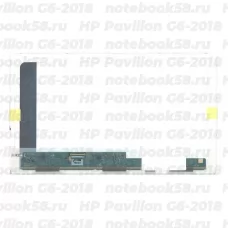 Матрица для ноутбука HP Pavilion G6-2018 (1366x768 HD) TN, 40pin, Матовая