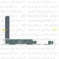 Матрица для ноутбука HP Pavilion G6-2043 (1366x768 HD) TN, 40pin, Матовая