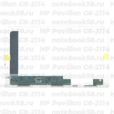 Матрица для ноутбука HP Pavilion G6-2114 (1366x768 HD) TN, 40pin, Матовая