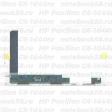 Матрица для ноутбука HP Pavilion G6-1d40nr (1366x768 HD) TN, 40pin, Матовая