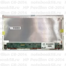 Матрица для ноутбука HP Pavilion G6-2014 (1366x768 HD) TN, 40pin, Матовая