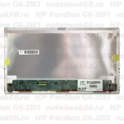 Матрица для ноутбука HP Pavilion G6-2151 (1366x768 HD) TN, 40pin, Матовая