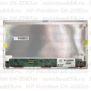 Матрица для ноутбука HP Pavilion G6-2383sr (1366x768 HD) TN, 40pin, Матовая