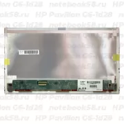 Матрица для ноутбука HP Pavilion G6-1d28 (1366x768 HD) TN, 40pin, Матовая