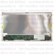 Матрица для ноутбука HP Pavilion G6-2010nr (1366x768 HD) TN, 40pin, Матовая