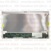 Матрица для ноутбука HP Pavilion G6-2042 (1366x768 HD) TN, 40pin, Матовая