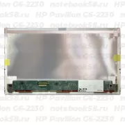 Матрица для ноутбука HP Pavilion G6-2230 (1366x768 HD) TN, 40pin, Матовая