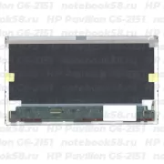 Матрица для ноутбука HP Pavilion G6-2151 (1366x768 HD) TN, 40pin, Матовая