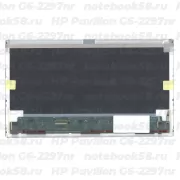 Матрица для ноутбука HP Pavilion G6-2297nr (1366x768 HD) TN, 40pin, Матовая