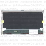 Матрица для ноутбука HP Pavilion G6-2361sr (1366x768 HD) TN, 40pin, Матовая