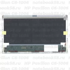 Матрица для ноутбука HP Pavilion G6-1006 (1366x768 HD) TN, 40pin, Матовая