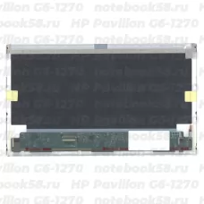 Матрица для ноутбука HP Pavilion G6-1270 (1366x768 HD) TN, 40pin, Матовая