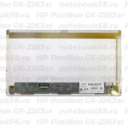 Матрица для ноутбука HP Pavilion G6-2263sr (1366x768 HD) TN, 40pin, Глянцевая