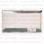 Матрица для ноутбука HP Pavilion G6-2001sr (1366x768 HD) TN, 40pin, Матовая