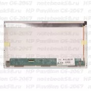 Матрица для ноутбука HP Pavilion G6-2067 (1366x768 HD) TN, 40pin, Матовая