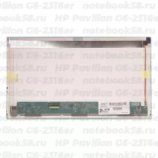 Матрица для ноутбука HP Pavilion G6-2316er (1366x768 HD) TN, 40pin, Матовая