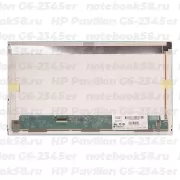 Матрица для ноутбука HP Pavilion G6-2345er (1366x768 HD) TN, 40pin, Матовая