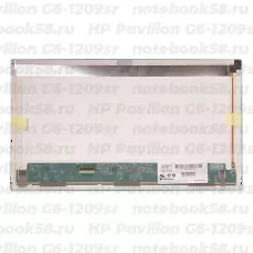 Матрица для ноутбука HP Pavilion G6-1209sr (1366x768 HD) TN, 40pin, Матовая