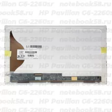 Матрица для ноутбука HP Pavilion G6-2260sr (1366x768 HD) TN, 40pin, Матовая