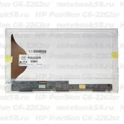 Матрица для ноутбука HP Pavilion G6-2262sr (1366x768 HD) TN, 40pin, Матовая