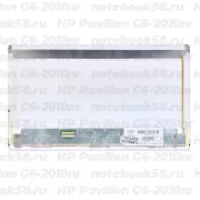 Матрица для ноутбука HP Pavilion G6-2010nr (1366x768 HD) TN, 40pin, Матовая