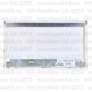 Матрица для ноутбука HP Pavilion G6-2273 (1366x768 HD) TN, 40pin, Матовая