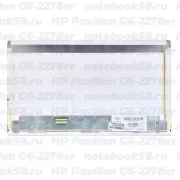 Матрица для ноутбука HP Pavilion G6-2278er (1366x768 HD) TN, 40pin, Матовая