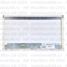 Матрица для ноутбука HP Pavilion G6-2314 (1366x768 HD) TN, 40pin, Матовая